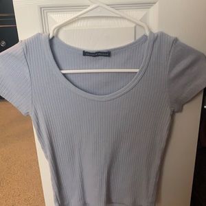 BRANDY MELVILLE ZELLY TOP BABY BLUE